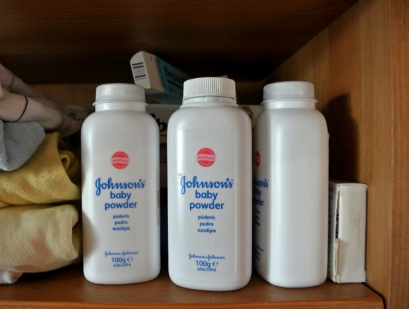 3 x Johnson's baby powder